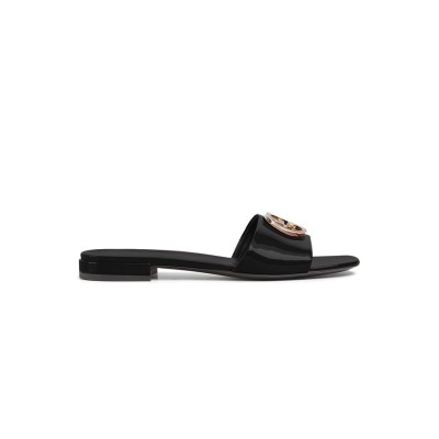 GUCCI WOMEN'S ROUND INTERLOCKING G SANDAL 820860